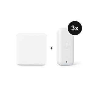 SwitchBot kolme temperatuuri- ja niiskusanduri komplekt Hub Mini-ga