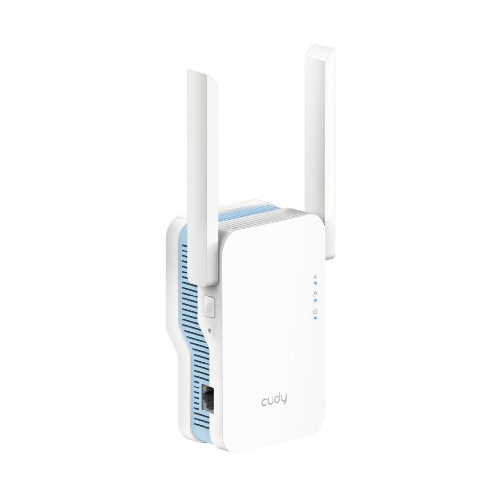 Cudy RE1200 AC1200 kahesageduslik Wi-Fi võimendi