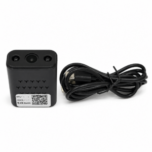 Mini-WiFi turvakaamera O-KAM Pro rakendusega — AI-töötlusega illustratiivne pilt
