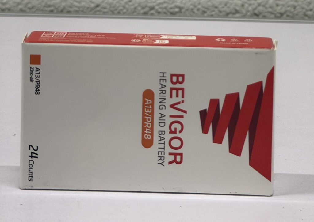 BEVIGOR A13 PR48 kuuldeaparaadi patareid, 24 tk