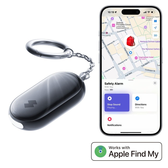 SwitchBot turvaalarm Apple Find My toega