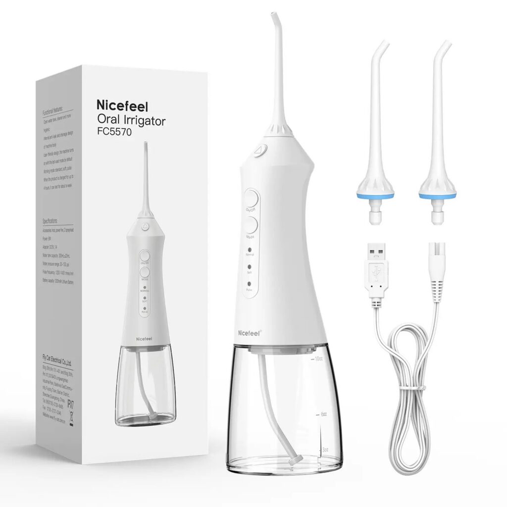 RUMFFLYE FC5570 juhtmevaba suu irrigaator — sarnase toote illustratiivne pilt
